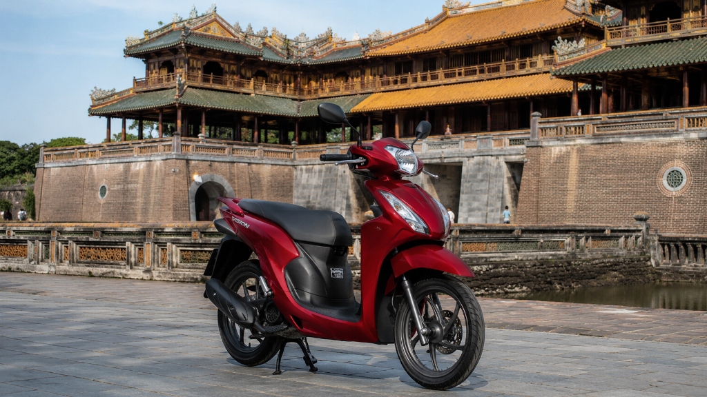 Cho thuê xe máy Honda Vision giá rẻ tại Huế - 3L Moto